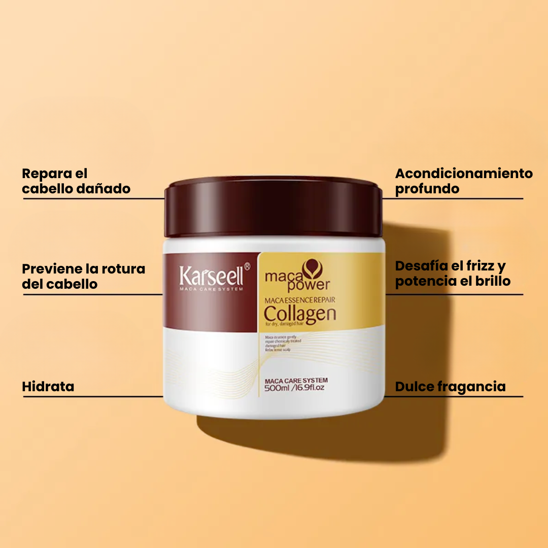 🔥Comprá 1 y llevate 2 - Marcarilla Karseell® Collagen Original 500ml + Regalo🎁