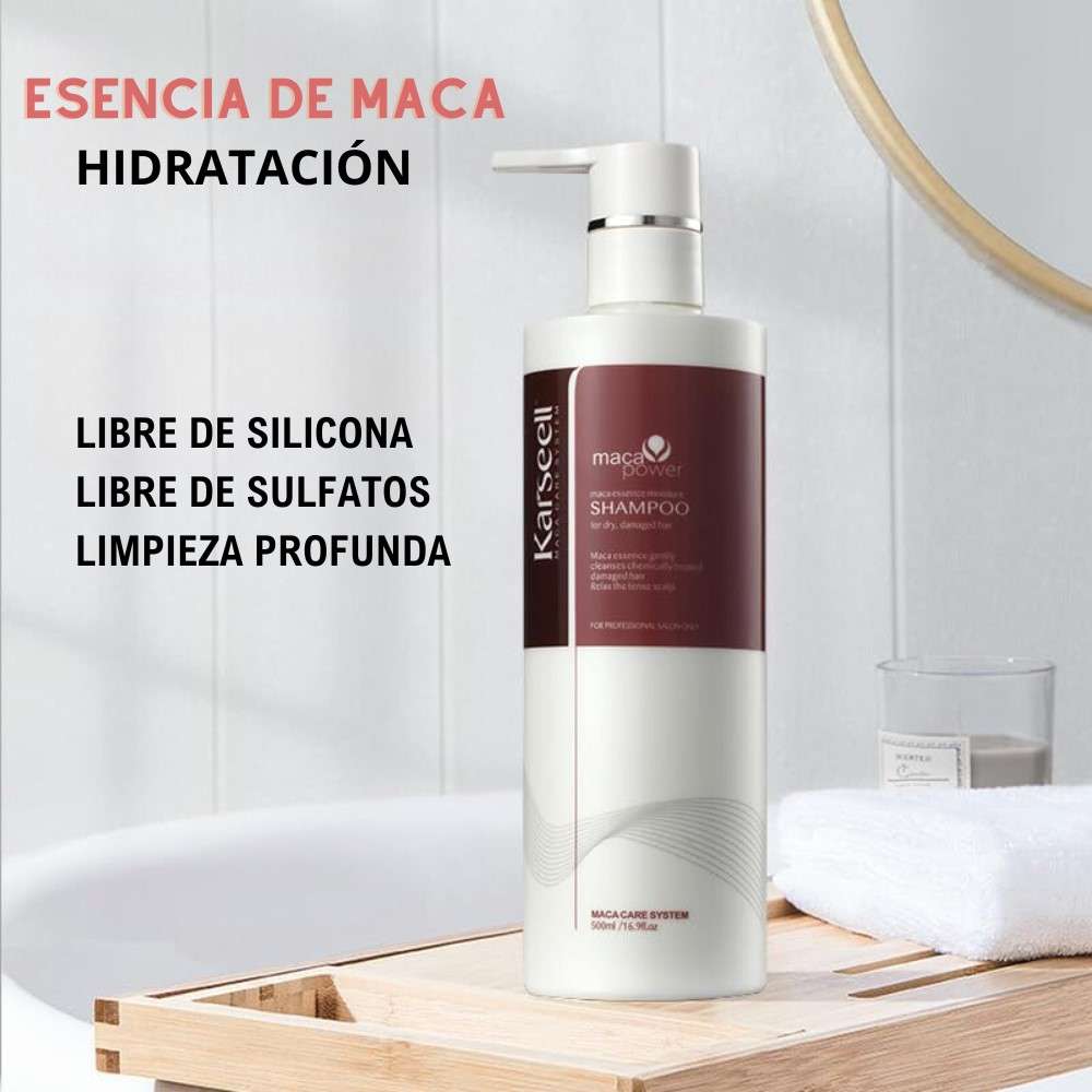 Karseell – 1 Champú Maca Care System 500 ml.